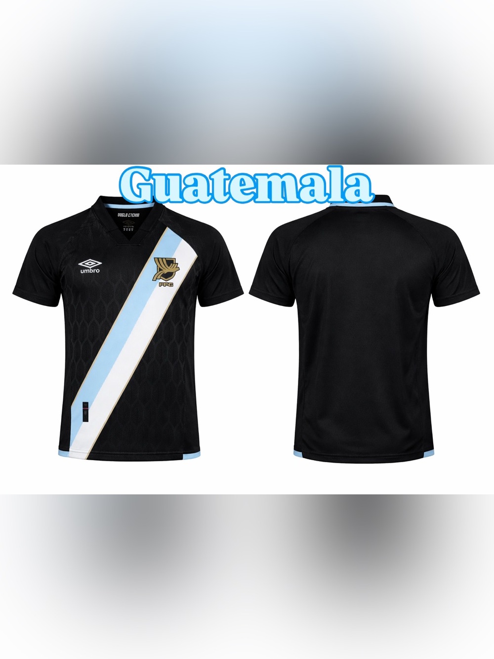 Guatemala Black Soccer Jersey 2025/26